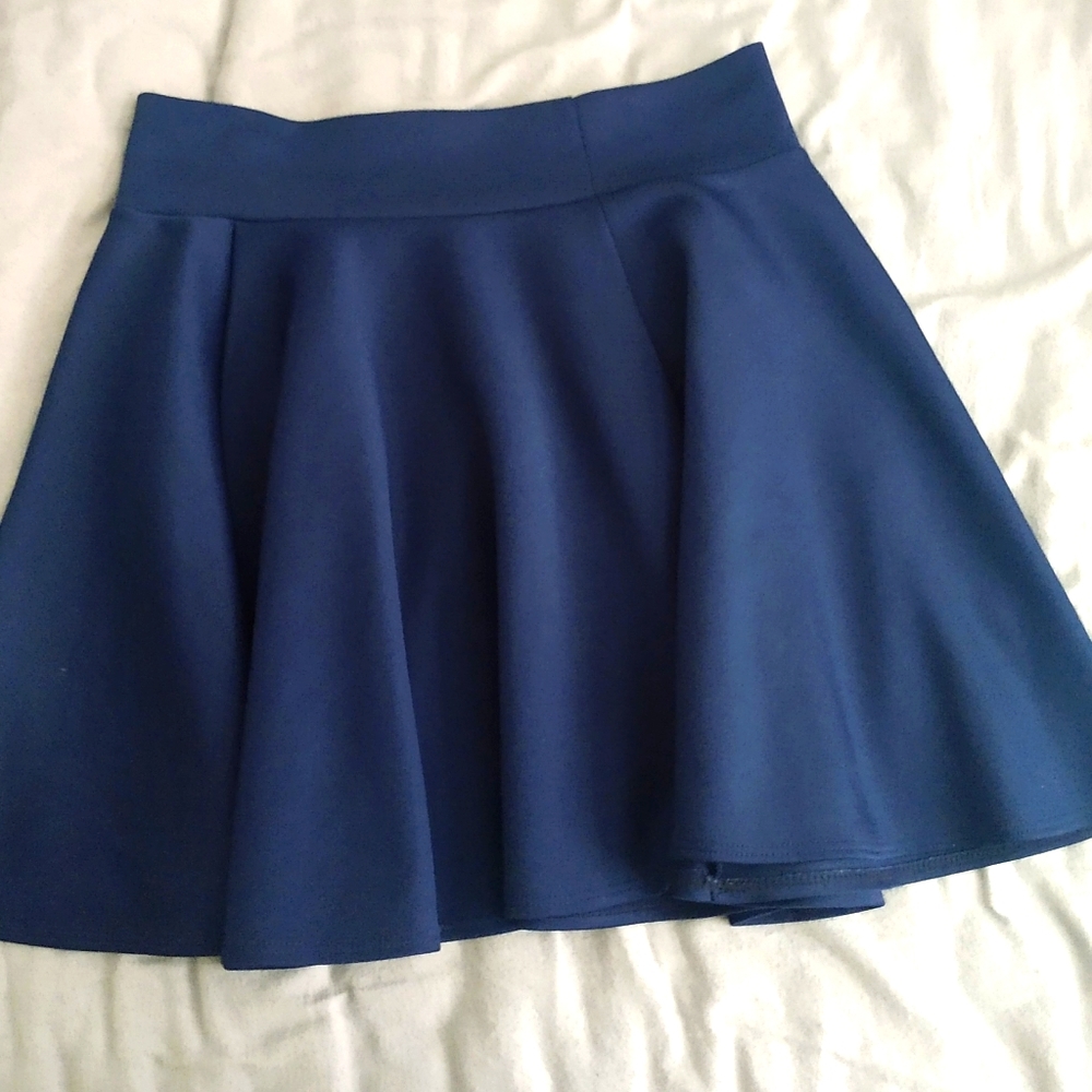 Navy blue skirt
